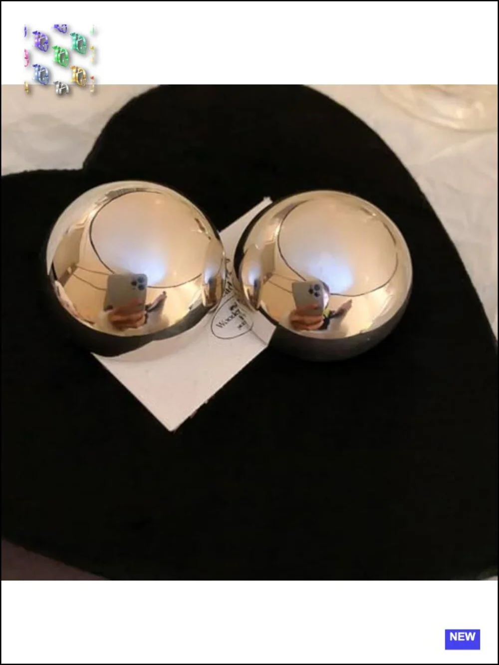 Chunky Gold Geometric Statement Earrings